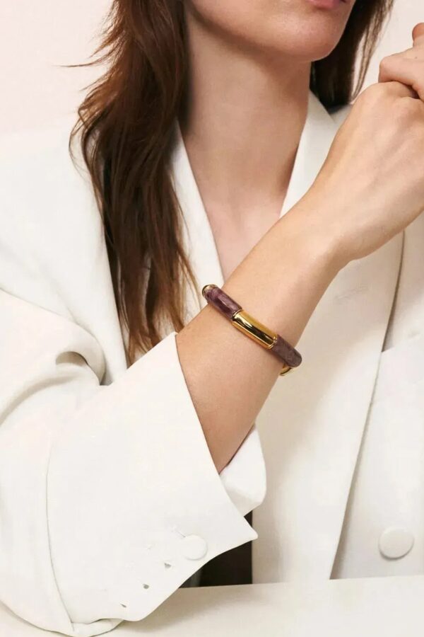 Vanessa Baroni Flex Bracelet - Toffee - Image 2