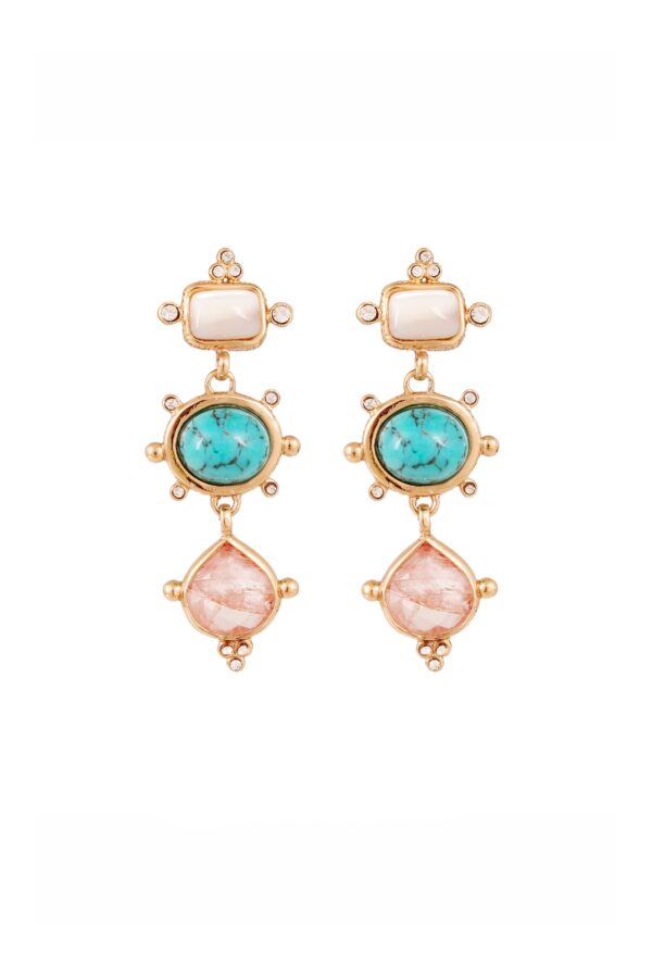 Gas Bijoux Tiki Earring - Gold