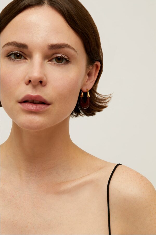 Gas Bijoux Ecume Earring - Maple - Image 2