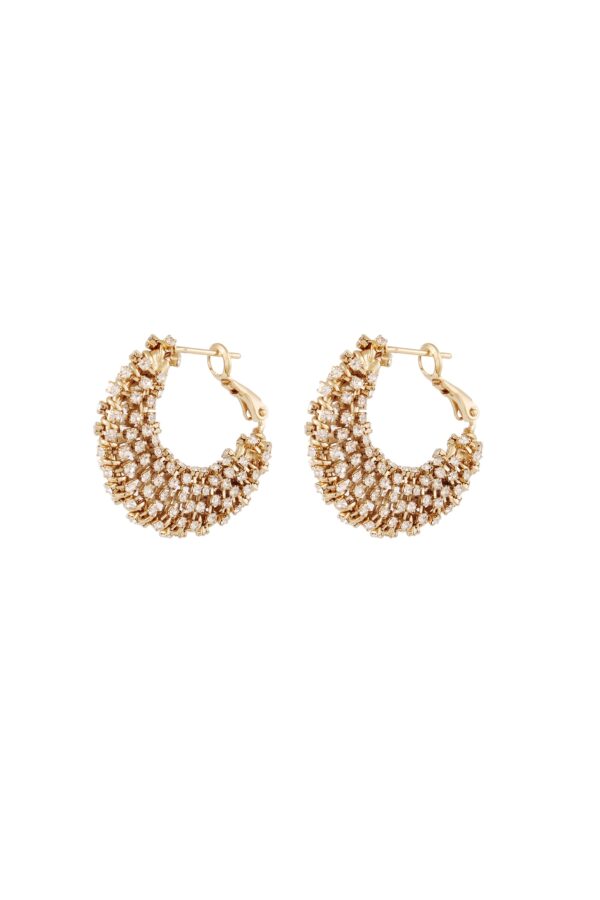 Gas Bijoux Izzia Hoop - Gold