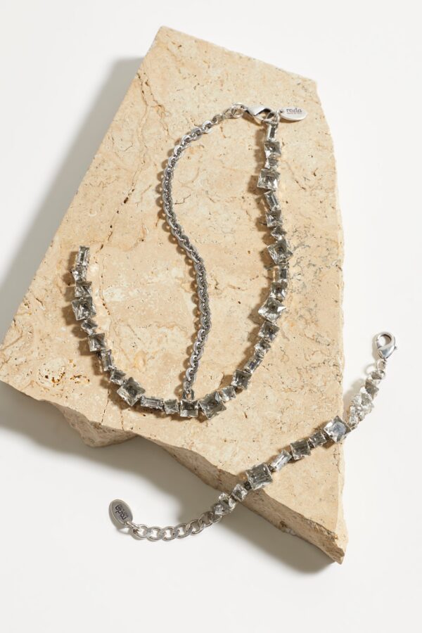 Rada DROP NECKLACE - Silver - Image 2