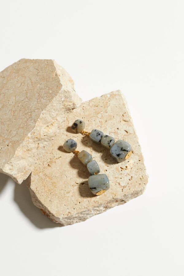 Vanessa Baroni Shaped Earring - Ink - Image 4